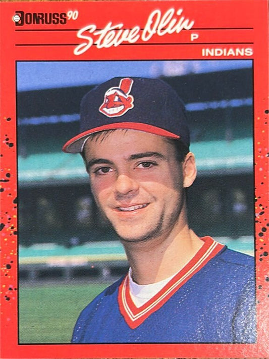 1990 Donruss #438 Steve Olin