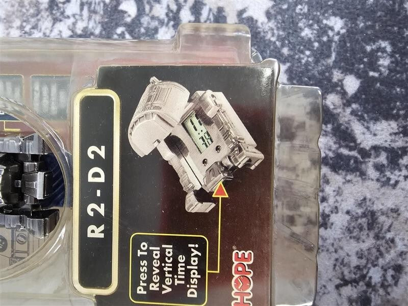 1999 STAR WARS EPISODE 1 R2D2 DIE-CAST WATCH NEW HOPE INDUSTRIES