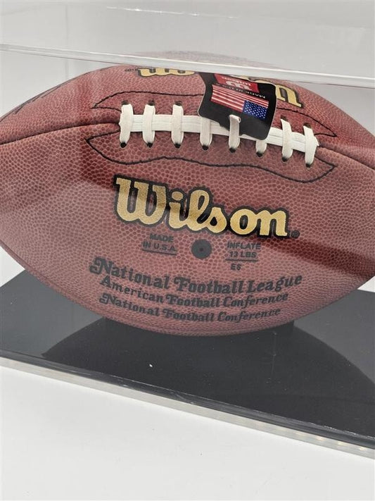 Detroit Lions Cory Schlesinger #30 Signed Football COA