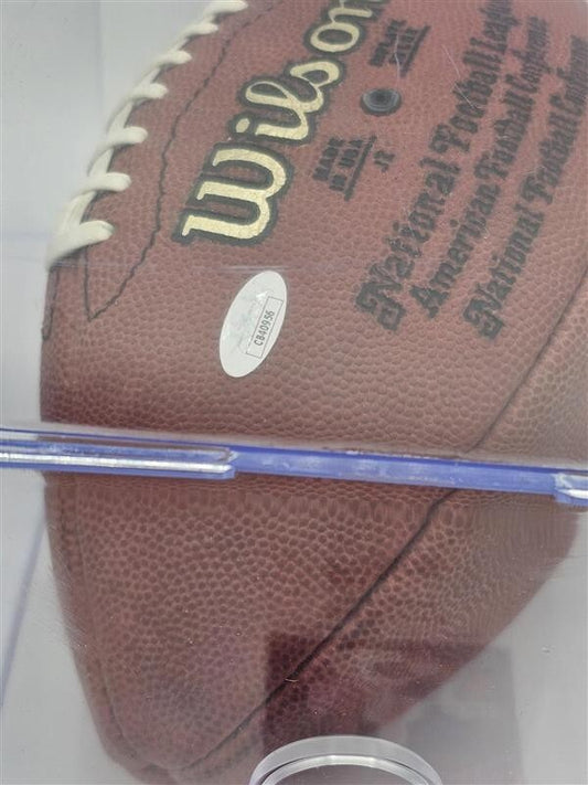 Lou Creekmur Autograph Official NFL Game Football - Inscribed - JSA - CB40956