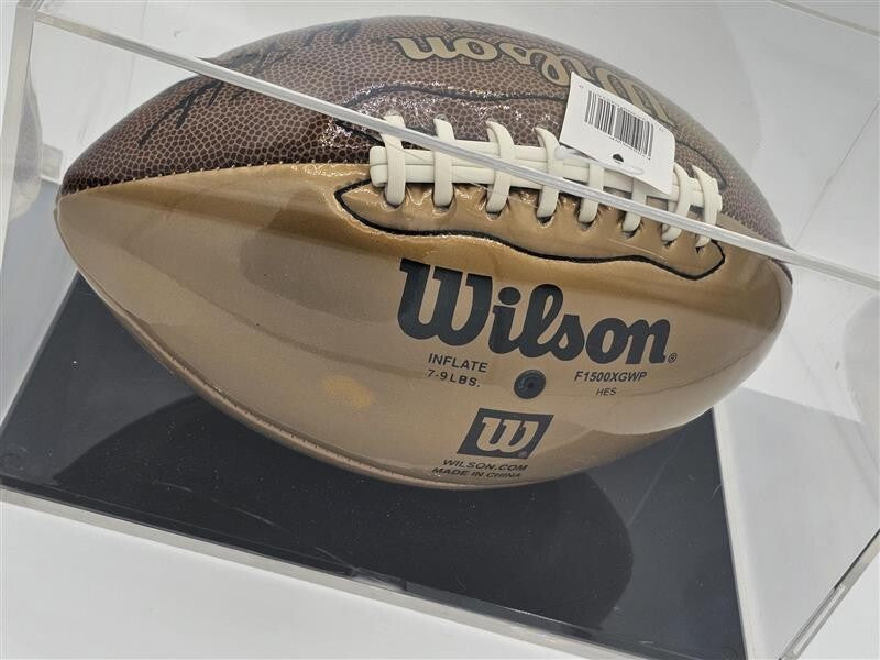 Detroit Lions Cory Schlesinger #30 Signed Football COA