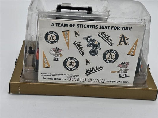 2007 MLB OAKLAND A'S SPORTS EDITION CHEVRON CARS "VICTOR E. VAN" WITH STICKERS