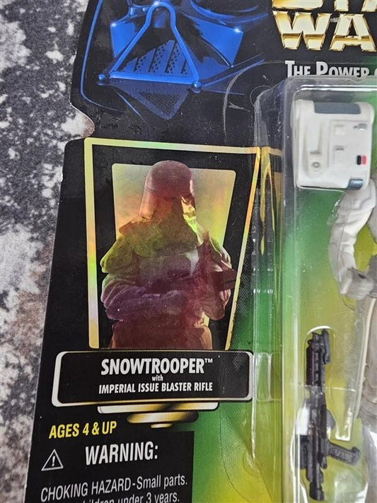 1997 Snowtrooper STAR WARS THE POWER OF THE FORCE (Kenner)