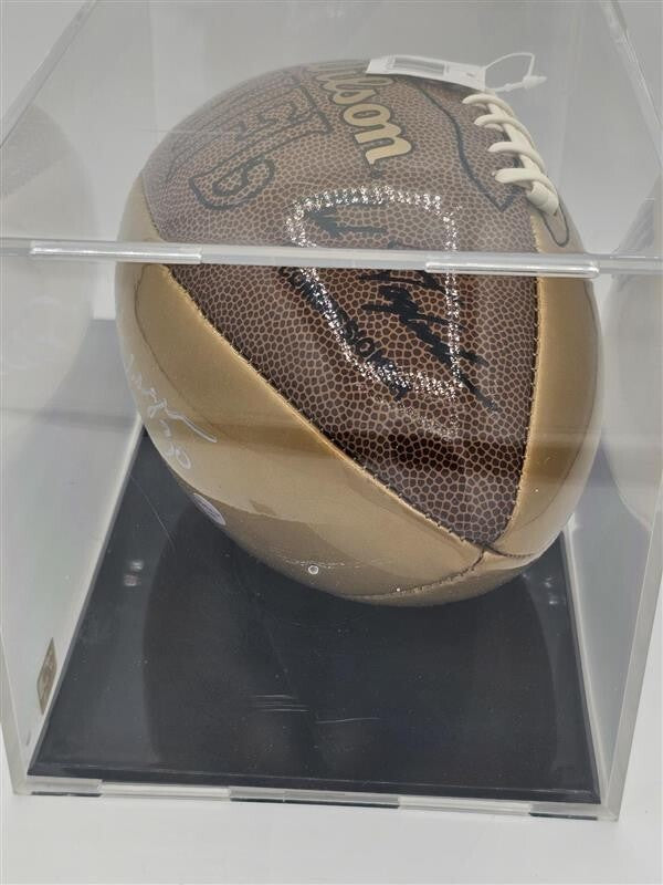 Detroit Lions Cory Schlesinger #30 Signed Football COA