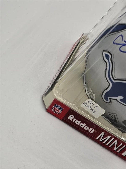 Cory Redding Detroit Lions Authentic Replica Helmet Autographed Inscription