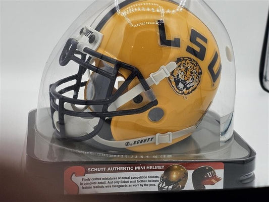 LSU Tigers NCAA Schutt Mini Helmet!