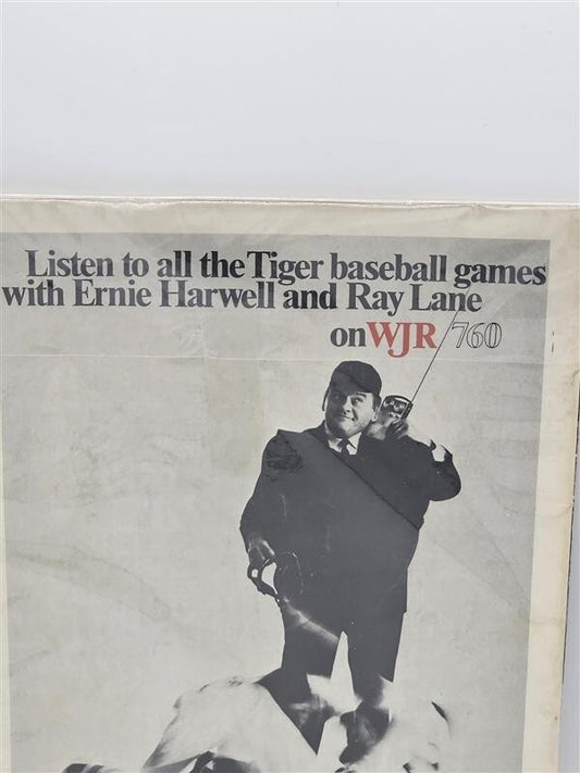 1969 DETROIT TIGERS Yearbook Al Kaline Norm Cash Denny McLain Bill Freehan