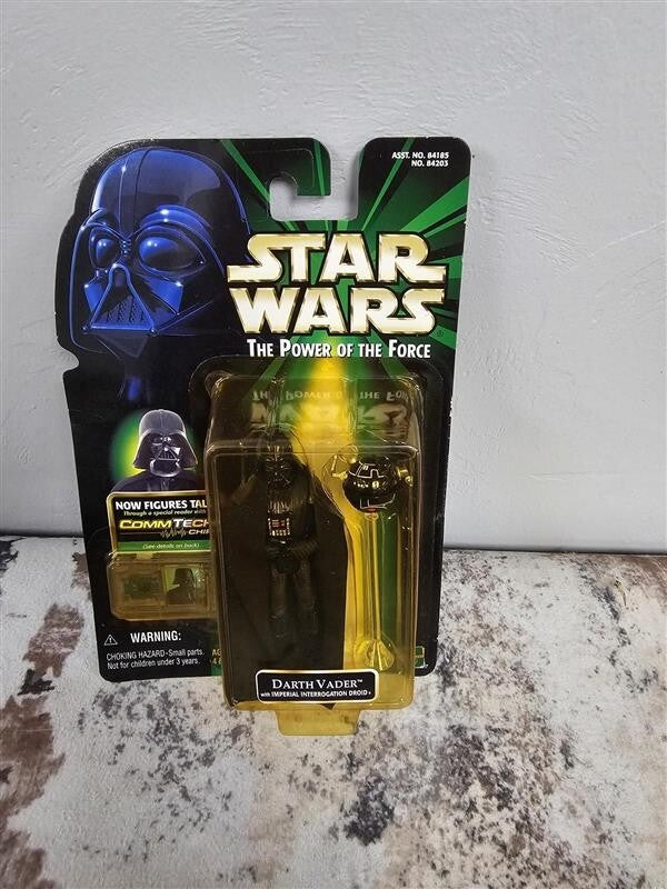 1999 Darth Vader with Imperial Interrogation Droid -Star Wars Power of the Force