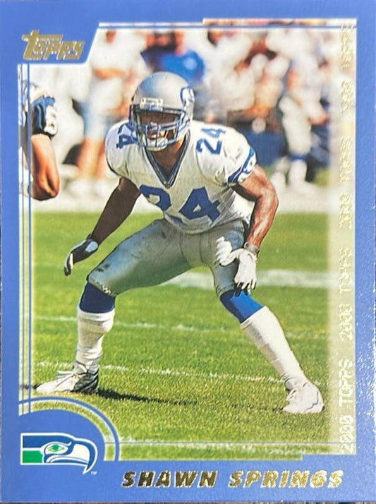 2000 Topps Season Opener #36 Shawn Springs