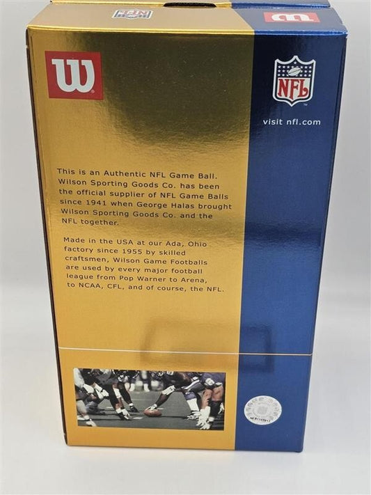 JOE PERRY #34 HOF 69 Autographed Wilson Full Size Football San Francisco 49ers