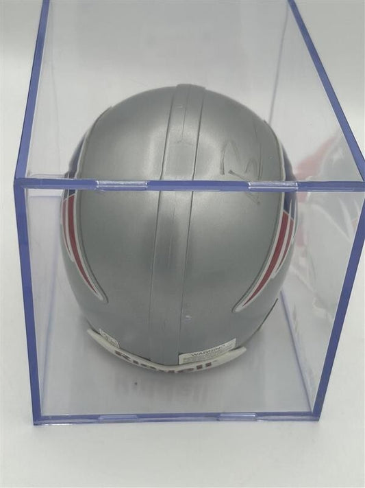 Ben Coates, MINI HELMET, AUTOGRAPH W/Display Case