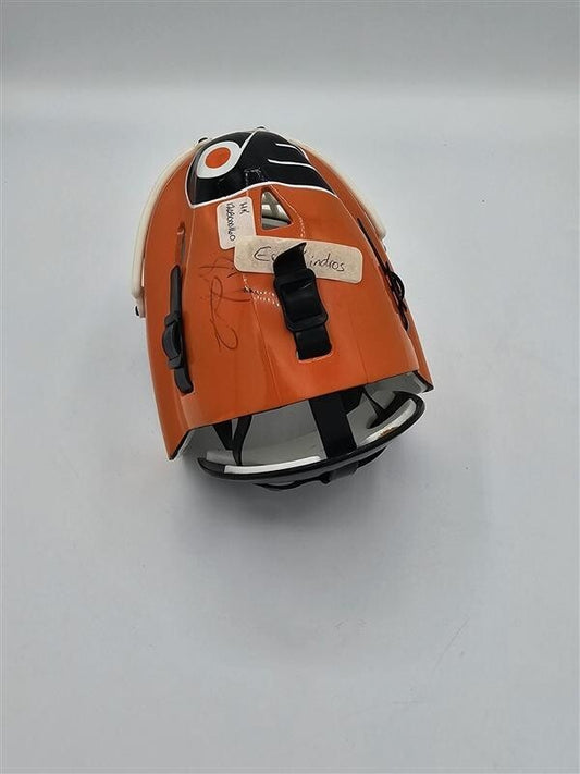 Eric Lindros Autographed Philadelphia Flyers Mini Helmet No COA