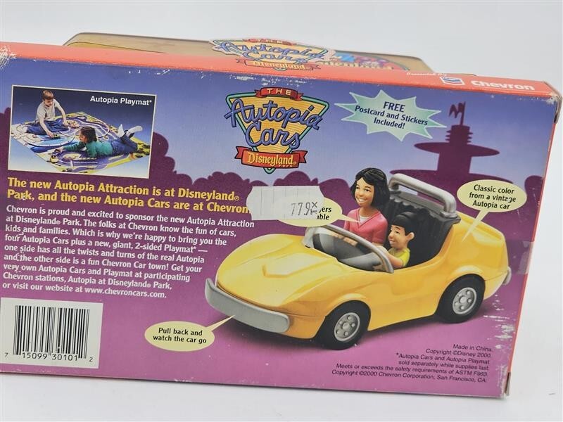 Chevron Cars "Autopia Cars Disneyland"