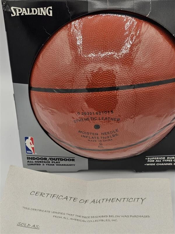 Boston Celtics Larry Bird Signed Basketball Spalding