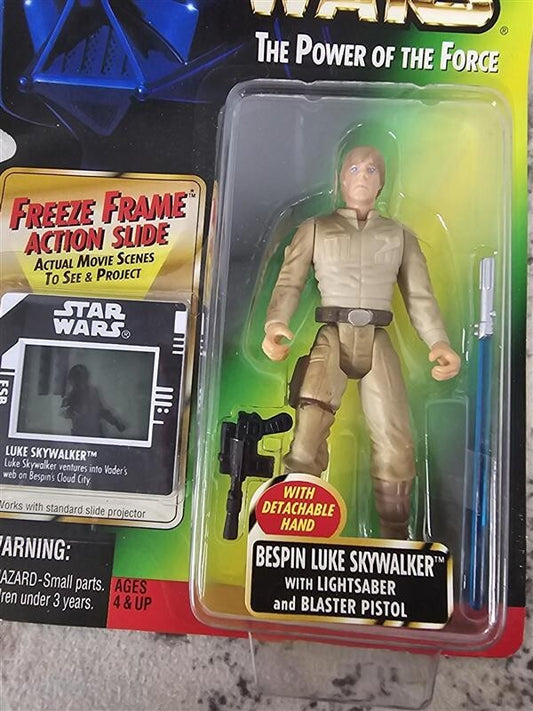 1997 Star Wars Power Of The Force Bespin Luke Skywalker Freeze Frame Figure