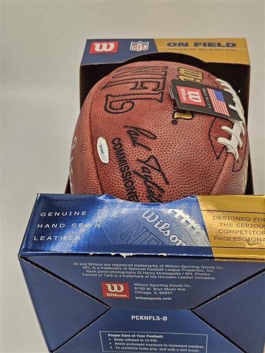 Bart Starr Autographed Wilson Football Packers