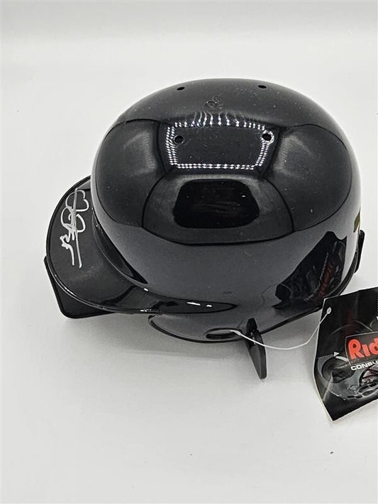 AUTOGRAPHED MINI HELMET FRANK THOMAS CHICAGO WHITE SOX No COA