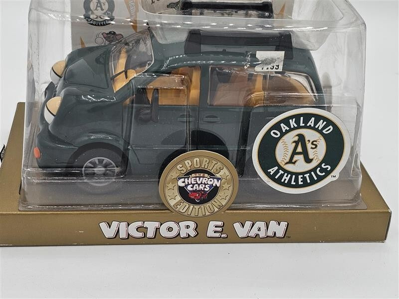 2007 MLB OAKLAND A'S SPORTS EDITION CHEVRON CARS "VICTOR E. VAN" WITH STICKERS
