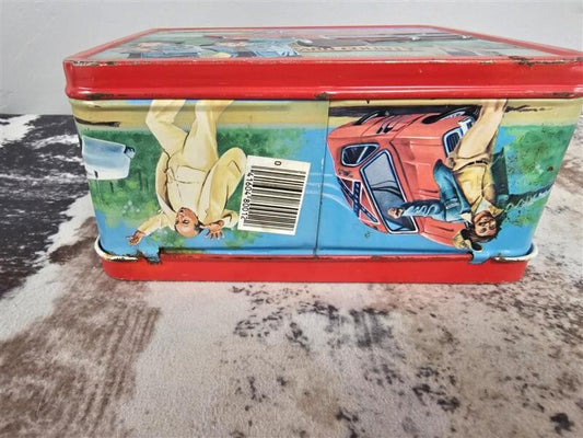 1980 Dukes Of Hazzard Lunch Box And Thermos Bo & Luke Duke General Lee Daisy