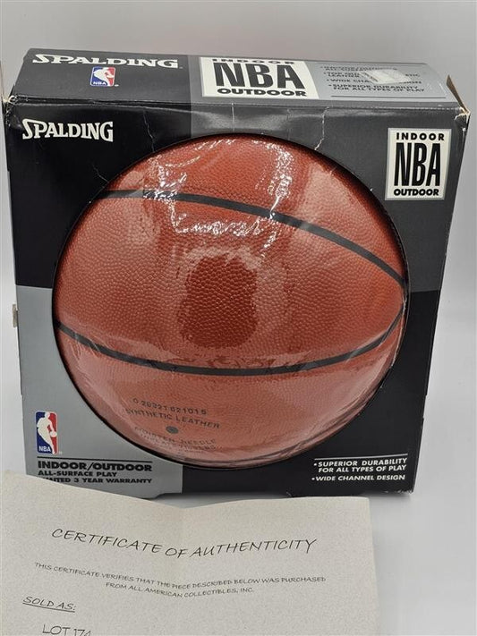 Boston Celtics Larry Bird Signed Basketball Spalding
