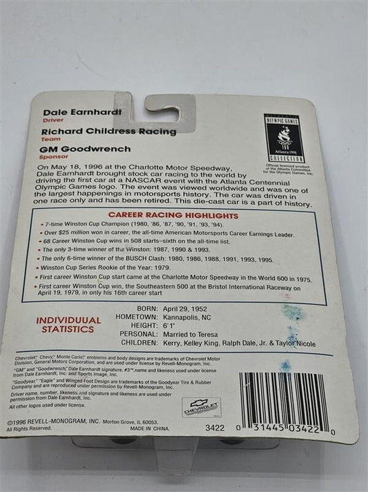 Dale Earnhardt Revell Atlanta 1996 Goodwrench Monte Carlo