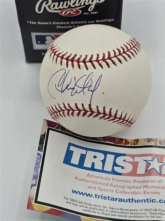 Chris Lubanski Signed Autographed Major League Baseball Tristar Certified