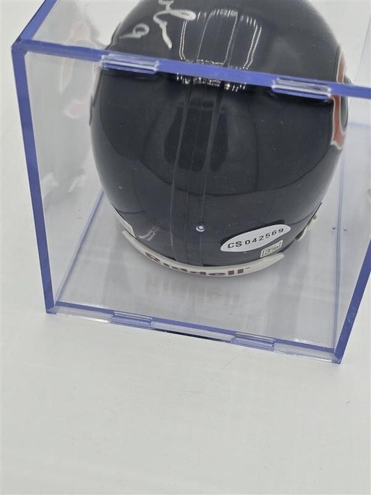 Chicago Bears 85 Super Bowl Jim McMahon Signed Mini Helmet