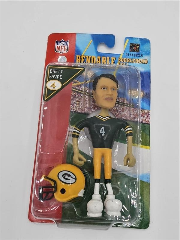 BRETT FAVRE Bendable NFL Bobblehead Doll - NEW