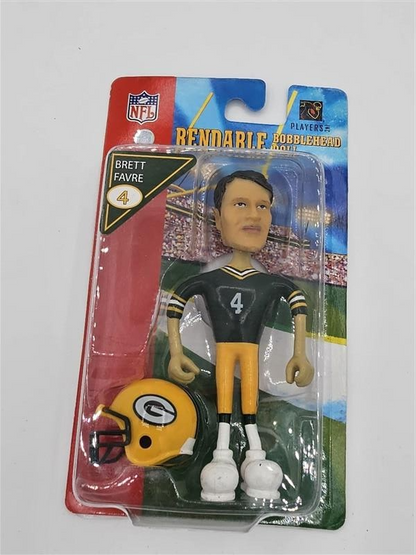 BRETT FAVRE Bendable NFL Bobblehead Doll - NEW