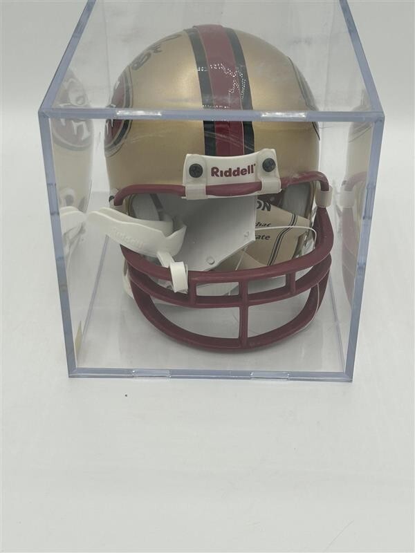 Jerry Rice 49ers Signed Riddell Speed Mini Helmet