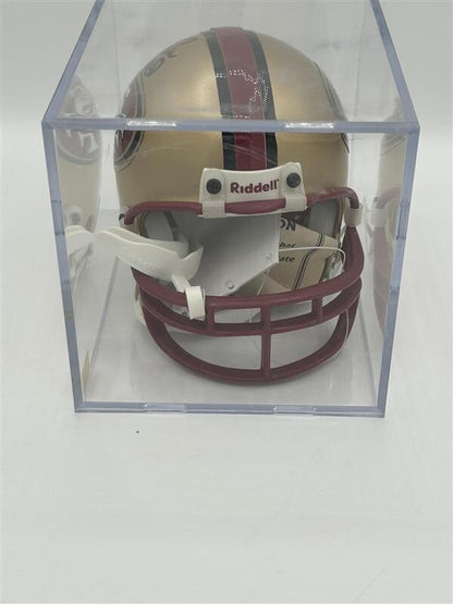 Jerry Rice 49ers Signed Riddell Speed Mini Helmet