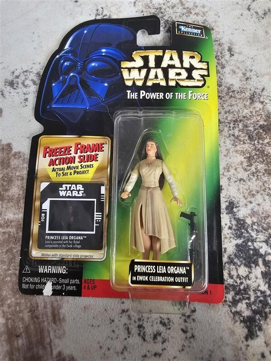 1997 Kenner Star Wars Princess Leia Organa In Ewok Celebration Outfit