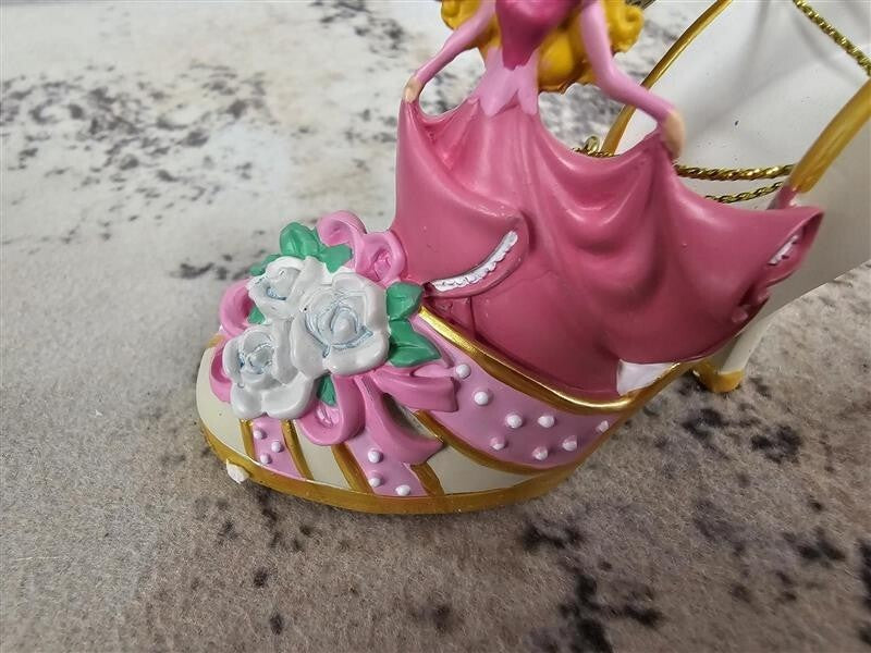 Disney Bradford Exchange Aurora & Mulan Collector’s Christmas Ornaments