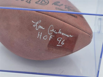Lou Creekmur Autograph Official NFL Game Football - Inscribed - JSA - CB40956
