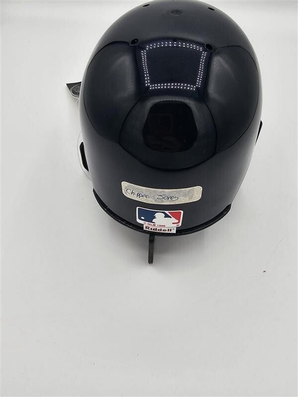 Chipper Jones Autograph Atlanta Braves Signed Micro Mini Baseball Helmet NO COA
