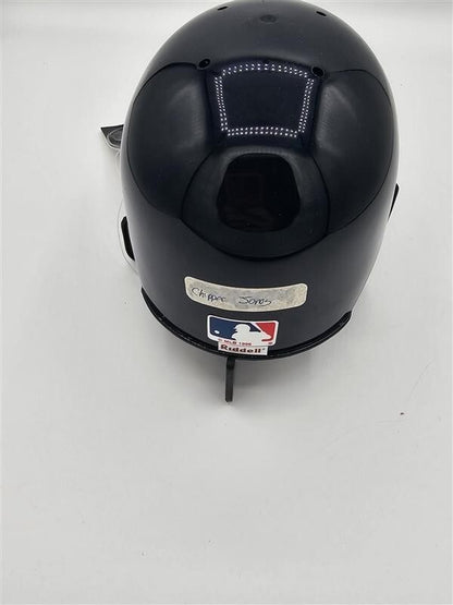 Chipper Jones Autograph Atlanta Braves Signed Micro Mini Baseball Helmet NO COA
