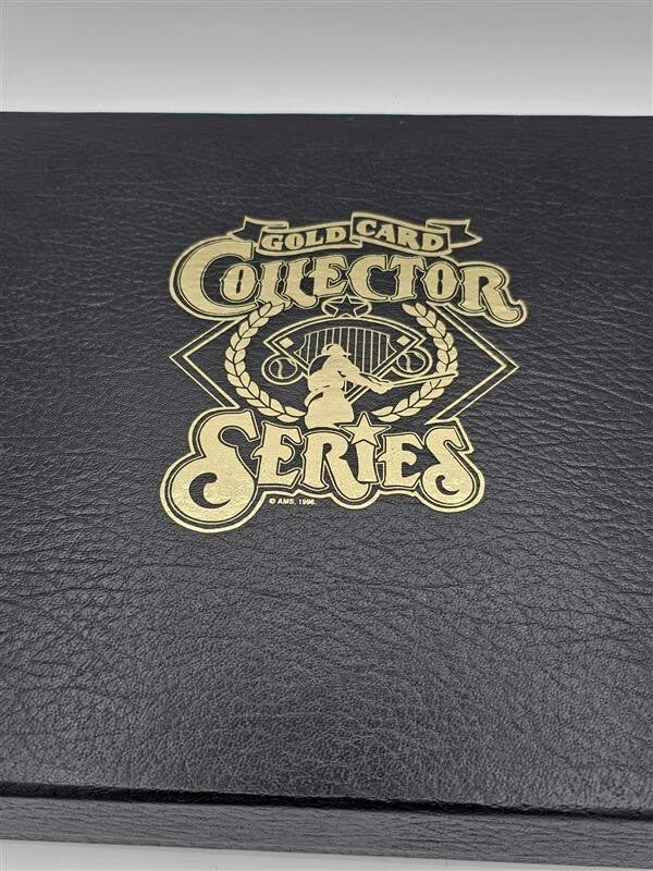 24 Karat Gold Card Collector Series 8 Cards - Thomas, Glavine, Grieve, etc.