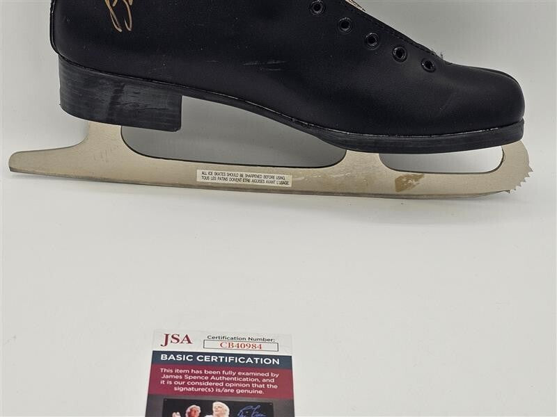 BRIAN BOITANO SIGNED AUTOGRAPHED Ice Skate OLYMPIC GOLD JSA COA