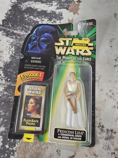 1998 Star Wars The Power Of The Force Princess Leia In Ceremonial Dress NEW