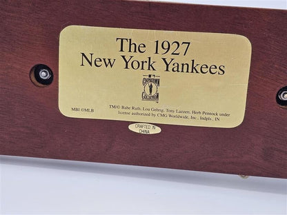 1927 NEW YORK Yankees Team Figurine Statue Set CMG 28” Long Babe Ruth