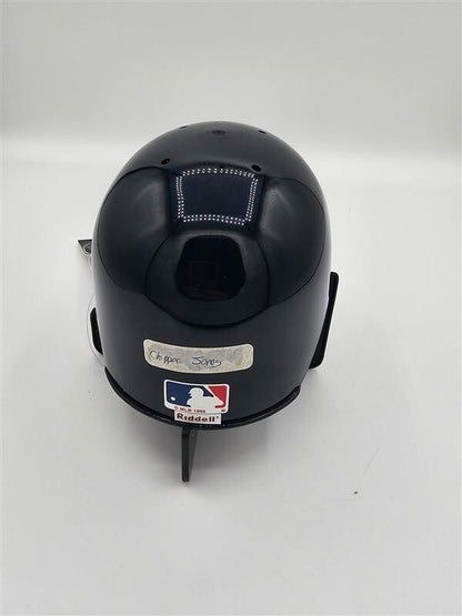 Chipper Jones Autograph Atlanta Braves Signed Micro Mini Baseball Helmet NO COA