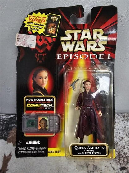 1998Queen Amidala (Naboo) with Blaster Pistols Star Wars Episode I Action Figure