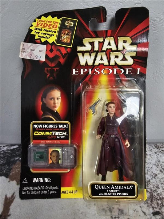 1998Queen Amidala (Naboo) with Blaster Pistols Star Wars Episode I Action Figure