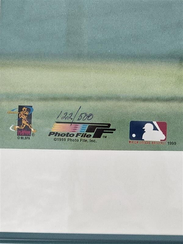 Derek Jeter & Cal Ripken Jr. Auto Framed 16x20 Photo Signed Steiner 122/500