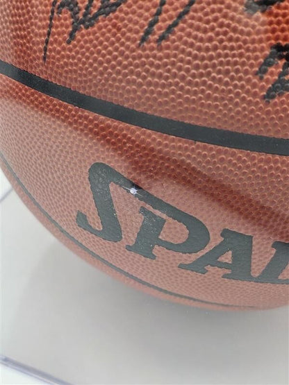 Bill Russell Autographed Signed Basketball with Display Case w/ COA Inscribed