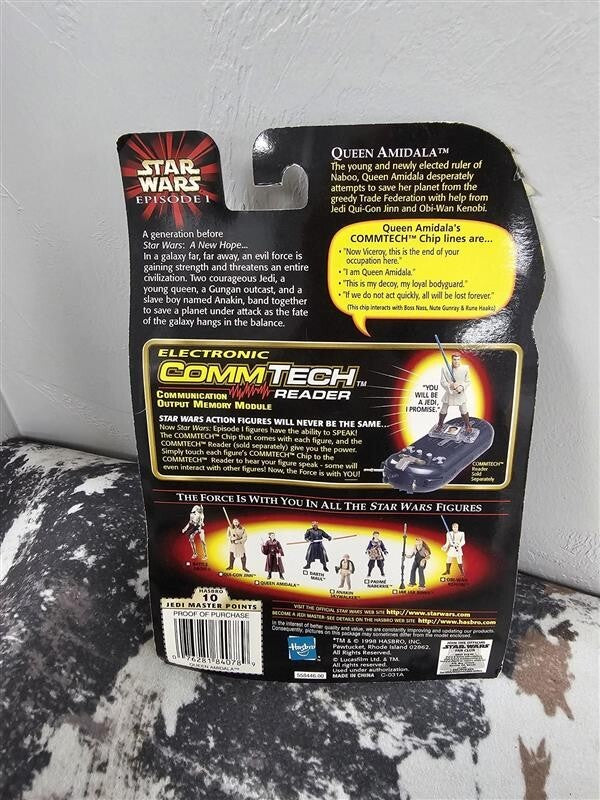 1998Queen Amidala (Naboo) with Blaster Pistols Star Wars Episode I Action Figure