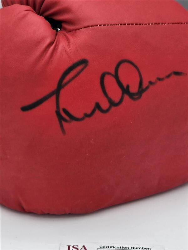 Lou Duva Signed Ringside Boxing Glove W/ JSA CB41000