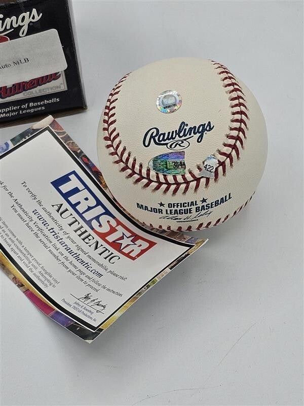 JOHNNY BENCH AUTOGRAPHED SIGNED HALL OF FAME BASEBALL "HOF 89" Tristar COA