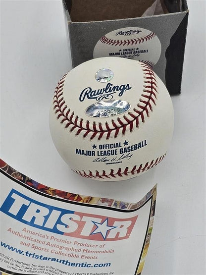 Jose Canseco #33 signed Baseball Tristar Certified