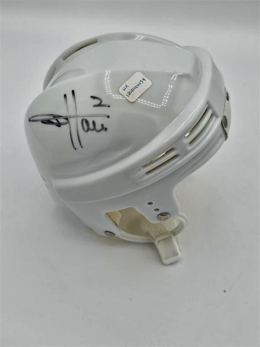Derian Hatcher Signed Dallas Stars mini helmet NO COA